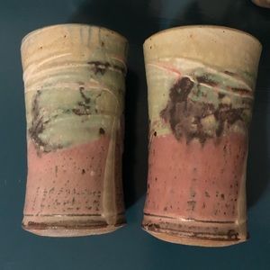MEGA SALE!! Set of Two Handmade Tumblers